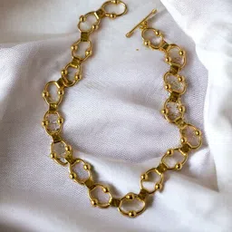 The Pari Gold-Plated Statement Necklace-10