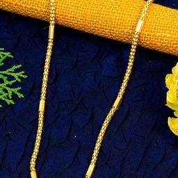 Ramdev Art Fashion Jwellery Gold-Plated Minimal Necklace-image-56