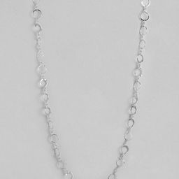 RICHEERA Brass Silver-Plated Necklace-23