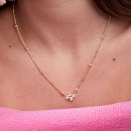 MINUTIAE Brass Gold-Plated Handcrafted Necklace-18