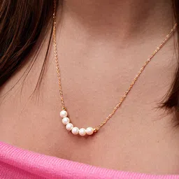 MINUTIAE Brass Gold-Plated Handcrafted Necklace-38