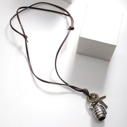 Rubans Voguish Men Minimal Necklace-image-31