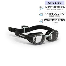 Adult Kids Swimming Goggles Men Women Adjustable Strap Xbase Clear Black-image-65