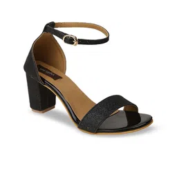 VALIOSAA Women Textured Party Block Heels-19