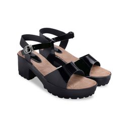 BAESD Girls Open Toe Platform Heels With Buckles-10