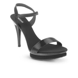 Mochi Textured Open Toe Stiletto Heels-39