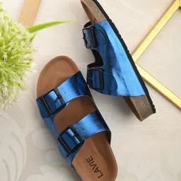 Lavie Women Open Toe Flats with Buckles-image-87