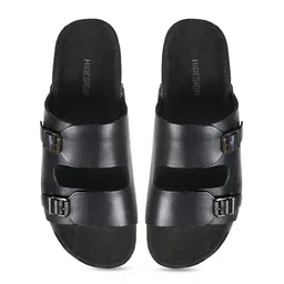 Hidesign Puerto Rico Leather Open Toe Flats-56
