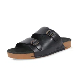 Hidesign Puerto Rico Leather Open Toe Flats-36