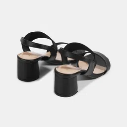 LEMON & PEPPER Open Toe Block Heels image 2