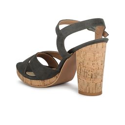 Inc 5 Open Toe Block Heels With Buckles image 3
