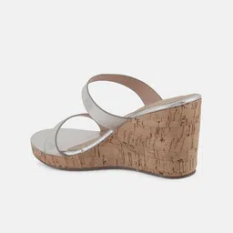 Get Glamr Open Toe Wedge Heels image 2