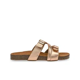 Rocia Open Toe Flats with Buckles image 2