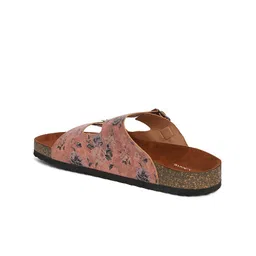 Lavie Printed Open Toe Flats with Buckles image 2