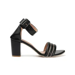 TWIN TOES Party Block Heels With Ankle Loop image 3