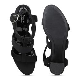 Inc 5 Open Toe Suede Block Heels image 4