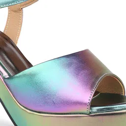 Inc 5 Open Toe Platform Heels image 3