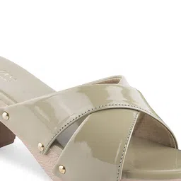 JM Looks Open Toe Block Heels image 4
