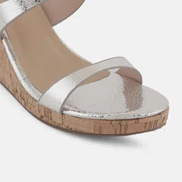 Get Glamr Open Toe Wedge Heels image 3