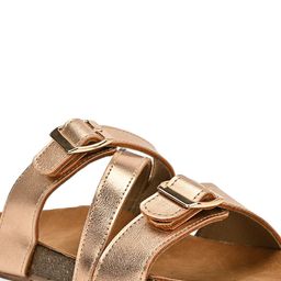 Rocia Open Toe Flats with Buckles image 3