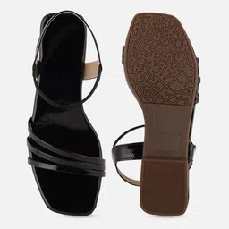 Walkfree Strappy Open Toe Flats With Backstrap image 3