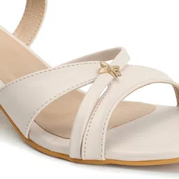 ICONICS Embellished Block Heels With Backstrap image 5