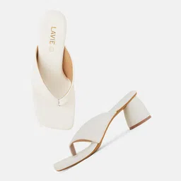 Lavie Open Toe Block Heels image 2