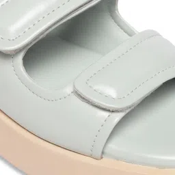 Monrow Open Toe Flatform Heels image 3