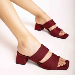 ALL TABS OPEN Open Toe Block Heels image 3