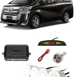 YB598 Silver Car Reverse Parking Sensor with LED Display 4 Sensor Y598 Parking Sensor-picture-19