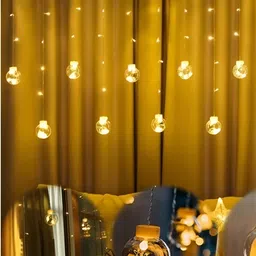 ENORMITY Yellow Cylindrical Shape String Lights image 1