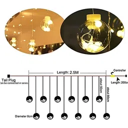 ENORMITY Yellow Cylindrical Shape String Light image 3