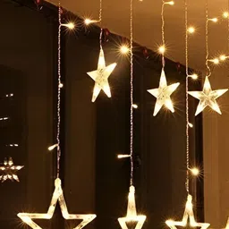 ENORMITY Yellow Star Shape String Lights image 3