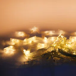 ENORMITY Yellow & White Diya Shape Bulb String Lights image 3