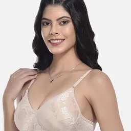 StyFun Pack Of 2 Self Design Full Coverage Lightly Padded All Day Comfort Bra image 3