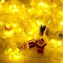ENORMITY  Yellow Ball Shaped  LED String Lights image 5