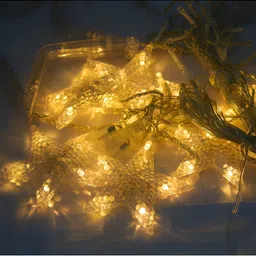 ENORMITY Yellow & White Diya Shape Bulb String Lights image 5