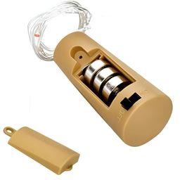 SPARK WORLD Gold-Toned 10 Pieces Cylindrical-Shaped String Lights image 2
