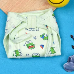 Moms Home Infants Printed Cotton Cushioned Nappy-10