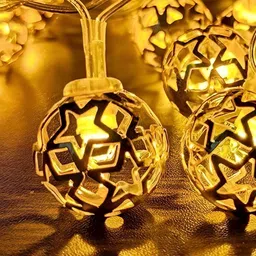 ENORMITY Yellow Cylindrical Shape String Lights image 1