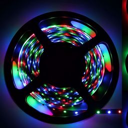ENORMITY Blue & Pink Rice Shaped String Lights-13