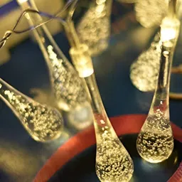 ENORMITY  Yellow Tear Drop Shaped  LED String Lights-23