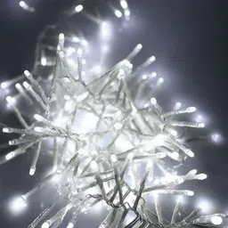 SPARK WORLD White Cylindrical Shape String Lights-0