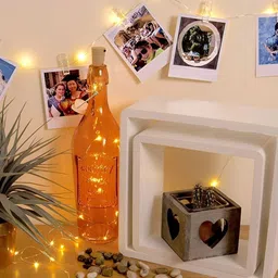SPARK WORLD Yellow Photo Clip String Lights-17