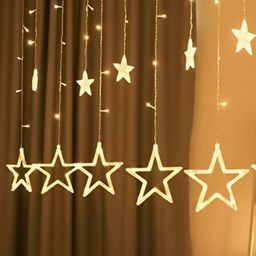 ENORMITY Yellow Star Shape String Lights-26
