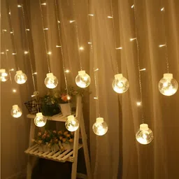 ENORMITY Yellow Bulb Shape String Lights-1