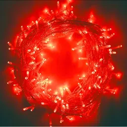 ENORMITY Red Rice Shape String Light image 1