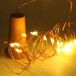 SPARK WORLD Yellow LED String Lights-47