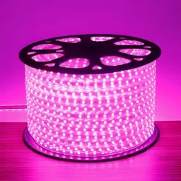 ENORMITY Pink Rice Shape String Lights image 1