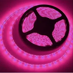 SPARK WORLD Pink Rice-Shaped String Lights image 1